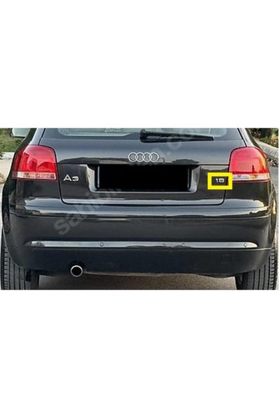EDEXPORT A3 Uyumlu 1.6  Krom Bagaj Yazısı 3M 3D ABS