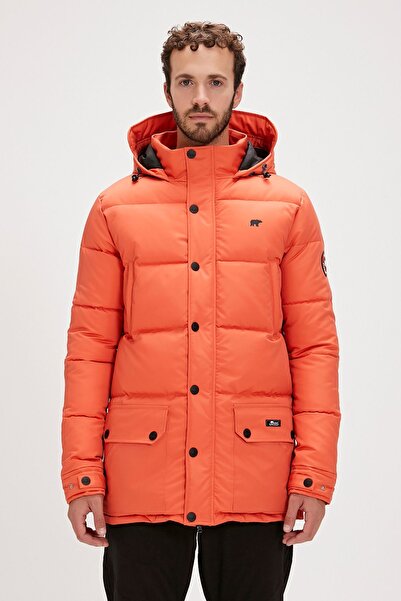Bad Bear COLONEL PUFFER COAT Orange Men's Coat
