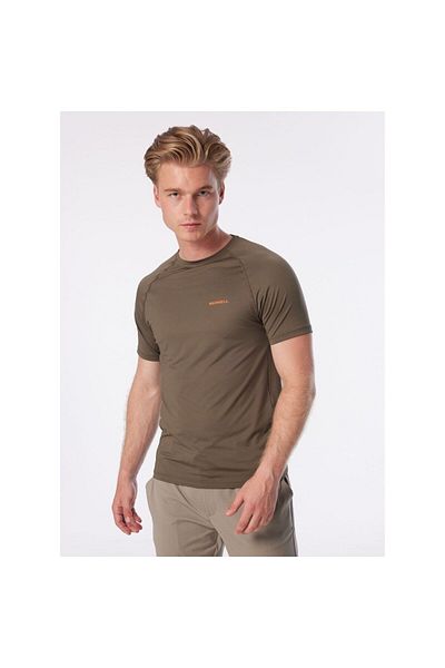 Merrell Dusty Olive Men's Running T-Shirt M3Tend
