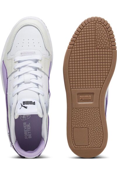 Puma Carina Street VTG White-Purple Women's Casual Shoes