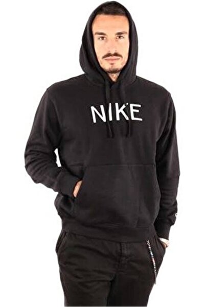Nike Kapüşon Yaka Siyah Erkek Sweatshırt DQ4020-010