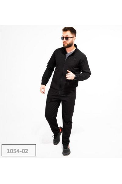 Cross Time Σετ ανδρικής φόρμας Crosstime 1054 Dobby Lycra BLACK