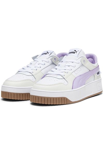Puma حذاء كاجوال نسائي من Carina Street VTG باللون الأبيض والأرجواني