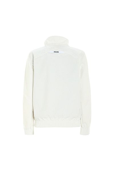 Slam Off-White Women's Stand Collar Long Pocket Regular Fit Summer Jacket A923001S00