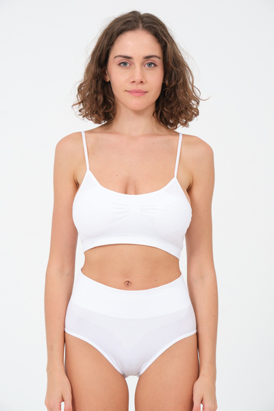 LoraDream Ženske Bez šavova Visok struk Bato gaćice LD5205