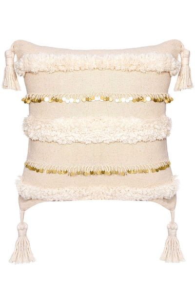 Bohemart Morocco Pillow Punch Kcapk Handcrafted Linen Throw Pillow Filled Design
