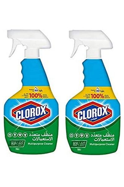 Clorox Multipurpose Cleaner with BlEach 750 mililitres, Trigger Spray Bottle