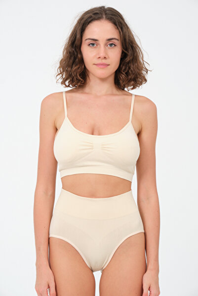 LoraDream Chiloți Bato cu talie înaltă fără sudură pentru femei LD5205