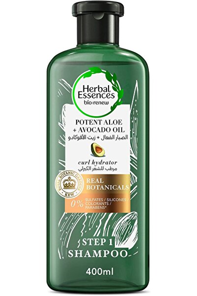 Herbal Essences Sulfate-Free Potent Aloe + Avocado Oil Hair Shampoo to Cleans...