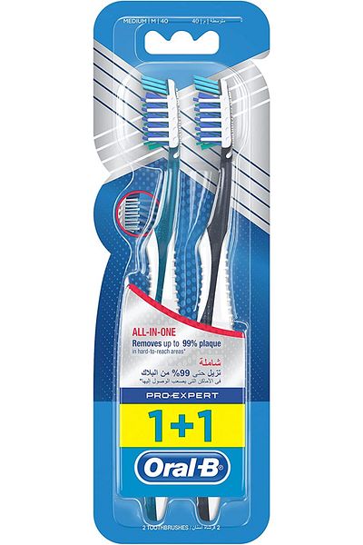 Oral-B ORAL-B TB PRO EXPERT ALL IN ONE 40MEDIUM 1+1(5697)