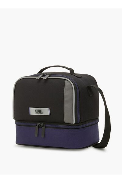 LBL by Shoexpress Colourblock Lunch Bag with Adjustable Strap