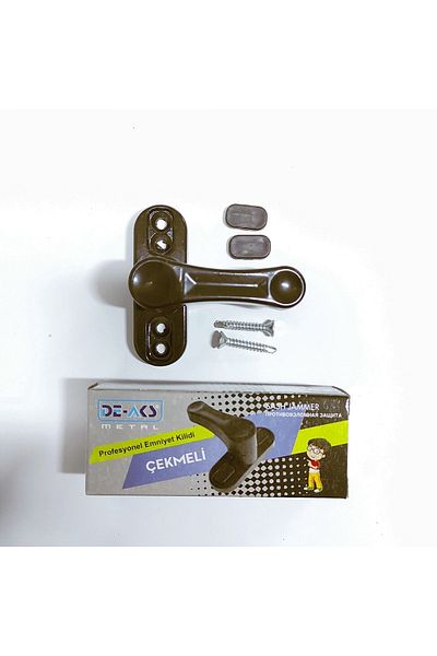 Bijutek 5 Pieces Metal Child Safety Lock - Pvc Door, Window, Pimapen Security Latch