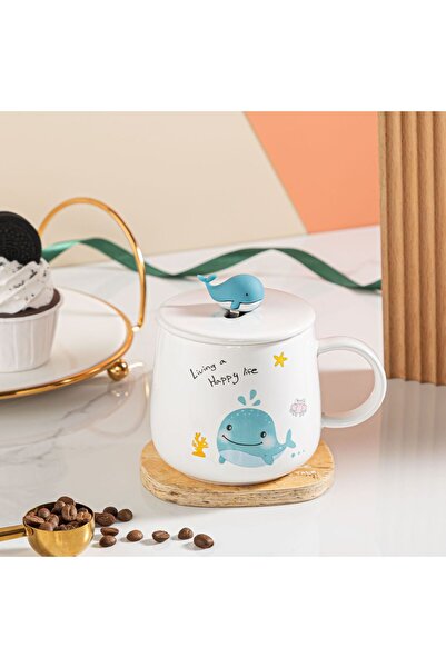 Livava كوب سيراميك بالينا، أبيض، 8.5×8