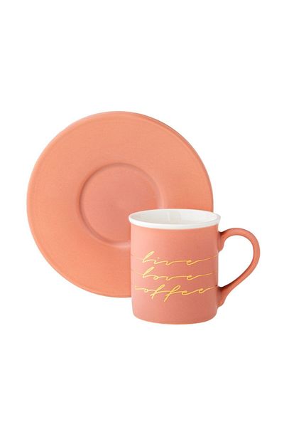 Jumbo Joy Pink Coffee Cup Set