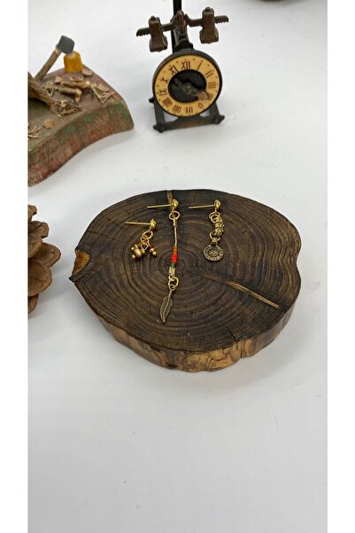 Porsuk Alternatif اليدوية العرقية أصيلة البوهيمي الهبي مجموعة من 3 أقراط