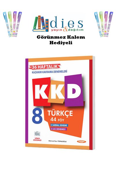 Fenomen Yayıncılık Fenomen 8. Sınıf KKD TÜRKÇE (44 FÖY)