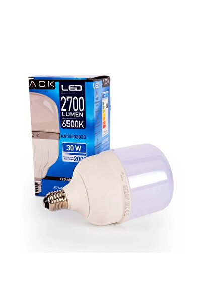 ACK 30 W Led Torch Ampul - Beyaz Işık (6500K) - E27 - Aa13-03023