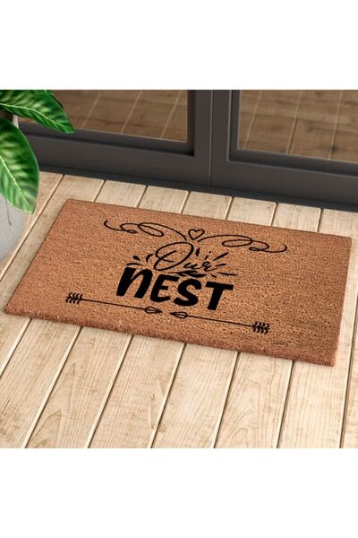 Hediyesepeti Наш дім Моттолу Килимок для вхідних дверей
