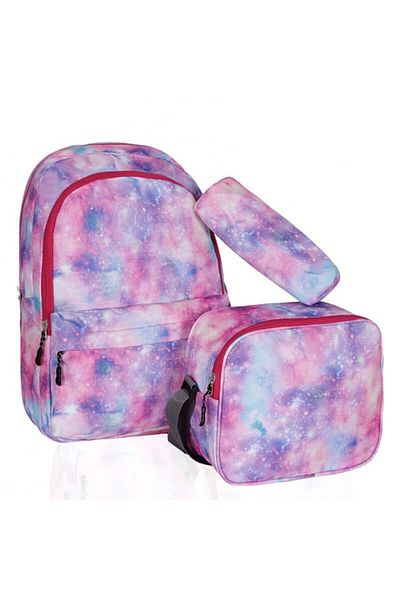 Tahtakale Hobi Cambridge Polo Club - 3-Piece Batik School Bag Set