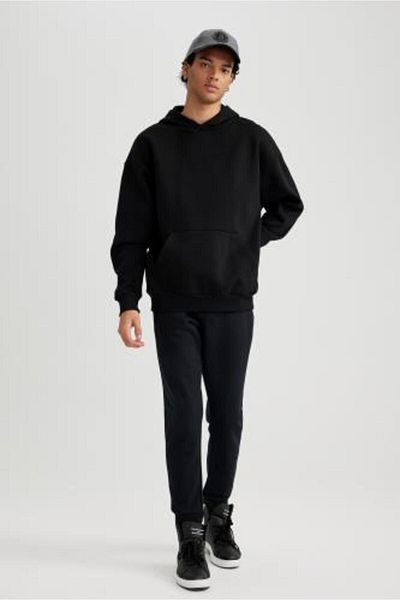 DeFacto Slim Fit Jogger Sweatpants με τσέπες - A4387ax23au