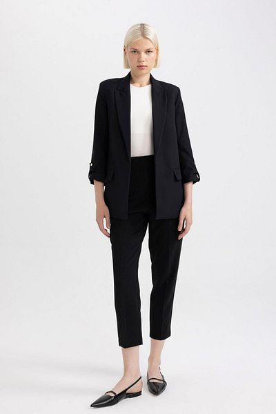 DeFacto Sacou Regular Fit Guler Sacou Basic Blazer C3215AX24SM