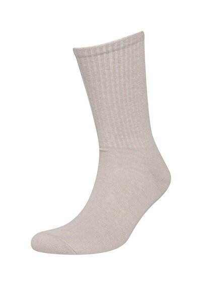 DeFacto Ανδρικό Σετ μακριές βαμβακερές κάλτσες 3 τεμαχίων - C8550axns