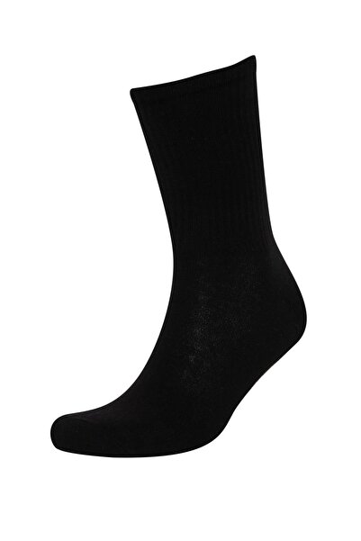 DeFacto Ανδρικό Σετ μακριές βαμβακερές κάλτσες 3 τεμαχίων - C8550axns