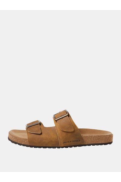 Jack & Jones Sandale Louis aus Wildleder mit doppeltem Schnallenriemen