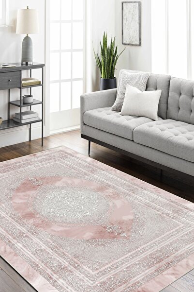 MUA HOME DECOR Dijital Baskı Yıkanabilir Kaymaz Taban Salon Halısı Mutfak Hal...