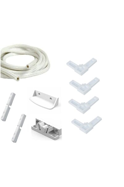 Genel Markalar Pvc Kapı Pencere Sineklik Aksesuar Set No:2 Köşe Takozu 17x25 Cm Profile Göre