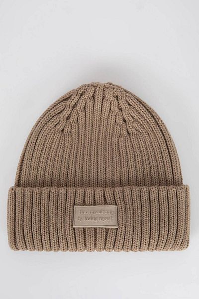 DeFacto Beret A6334ax23wn - Women's Woven Label