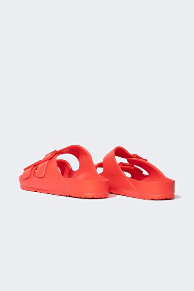 DeFacto Мъжки чехли Eva с двойна лента с равна подметка T5135Az24Hs