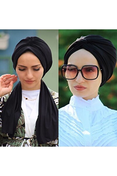Sahra Şal Dünyası Set de 2 Design Bonnet - Model Bonnet Ready Wrapped