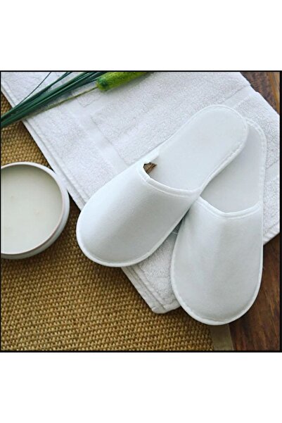 Chochili 24 Pairs of Towel Non-Slip Sole Hotel Slippers