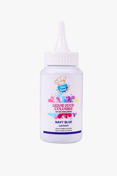 Blue Bead Lacivert Sıvı Gıda Boyası 150 ml
