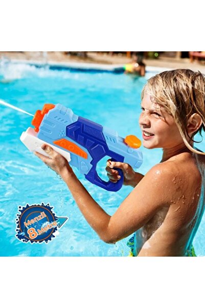 LRS STORE Deniz Havuz Oyuncağı Büyük Boy Pompalı Su Tabancası 800 Ml Kapasite