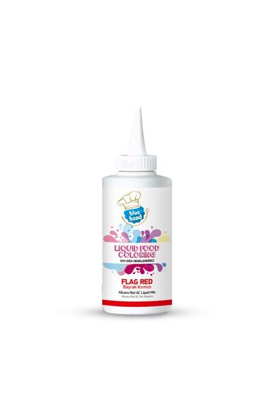 Blue Bead Bayrak Kırmızısı Sıvı Gıda Boyası 150 ml