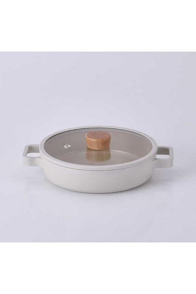 NEOFLAM 22cm Beige Sahan Fika - with Cast Cover