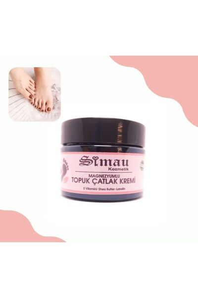 SİMAU KOZMETİK MAĞNEZYUMLU TOPUK ÇATLAK KREMİ LANOLİN & SHEA BUTTER & E VİTAM...