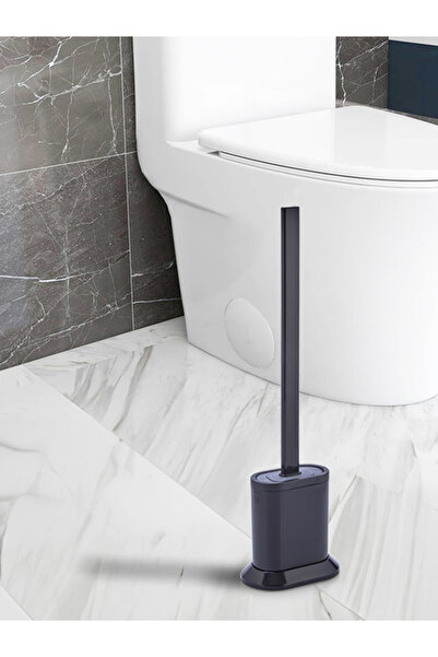 VİGENTİNO Antibakteriyel Silikon Uçlu Tuvalet Fırçası Seti - Tuvalet Ve Kloze...