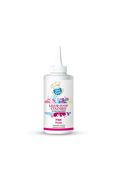 Blue Bead Pembe Sıvı Gıda Boyası 150 ml