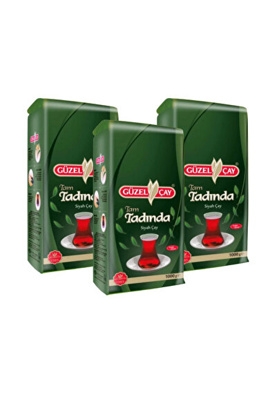 Güzel Çay Tam Tadında 1000 Gr x 3 Adet