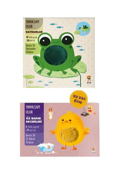 Sincap Kitap Yaparsam Olur Kavramlar + Yaparsam Olur Öz Bakım Becerileri 2 Ki...