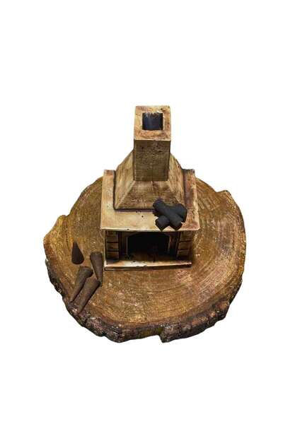 Lara Karma Şömine Model Konik Tütsülük