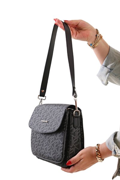 GALB LEATHER Жіноча сумка на плече нового сезону великого розміру 2 ремінця 6...