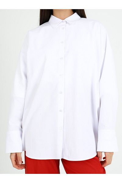 Benin White Cotton Shirt - Benin
