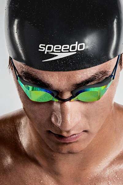 SPEEDO Speedsckt-23 Aynalı Yüzücü Yarış Gözlüğü Tr Mavi / Yeşil