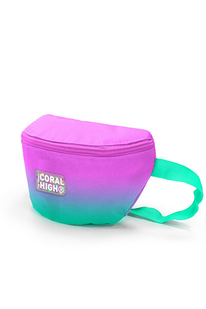 Coral High 11556 Model Kids Pink Water Green Waist Bag