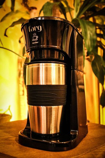 Farg Mytime Epa-1010 Personal Filter Coffee Machine with Steel Thermos Cup