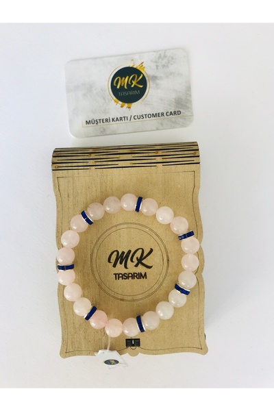 MK tasarım سوار حجر الكوارتز الوردي - حقيقي MKT8003